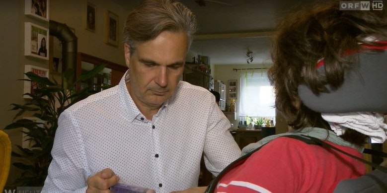 Iris ist schwer behindert.