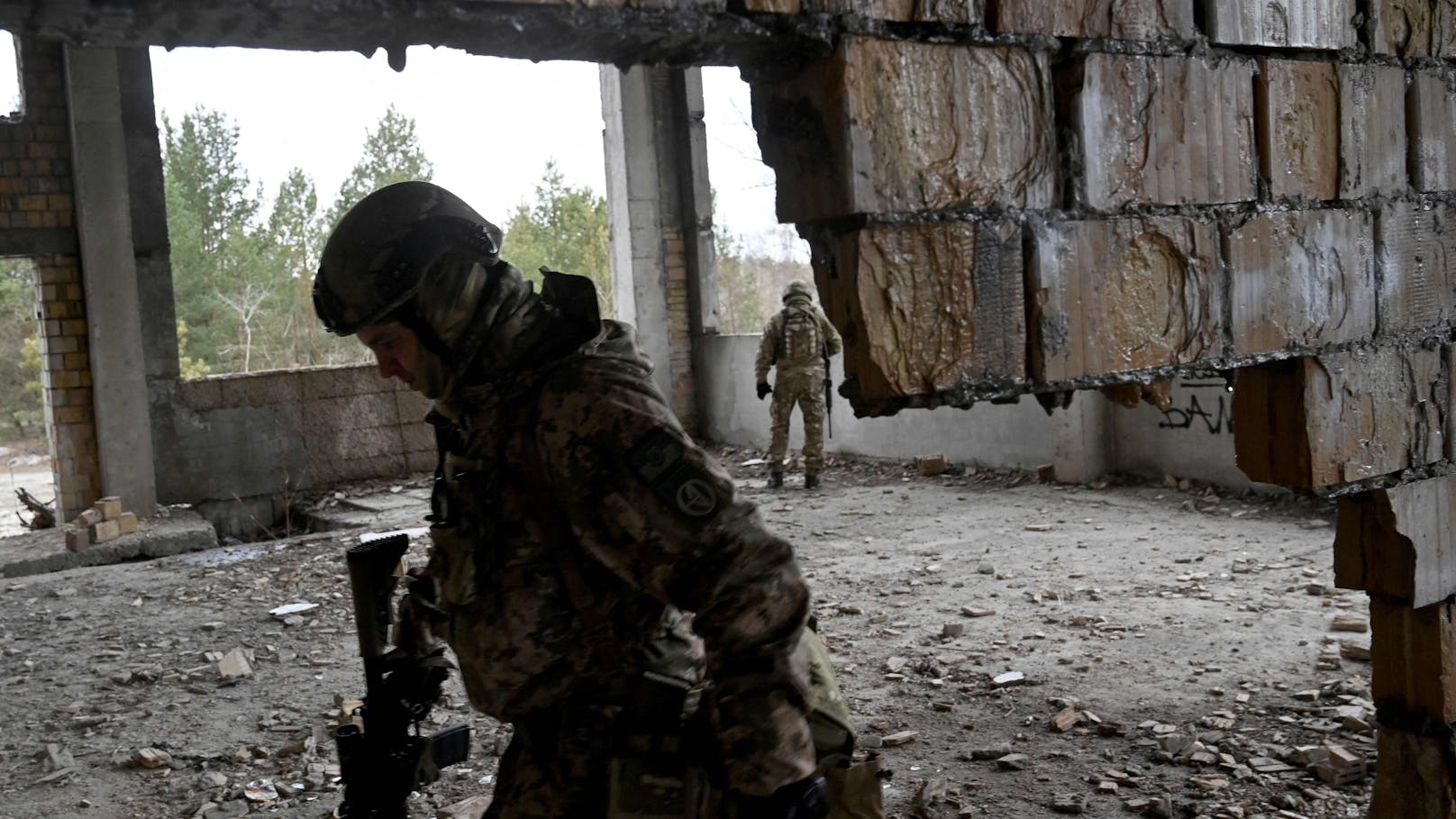 Bei neuerlichen Gefechten starben zwei ukrainische Soldaten.