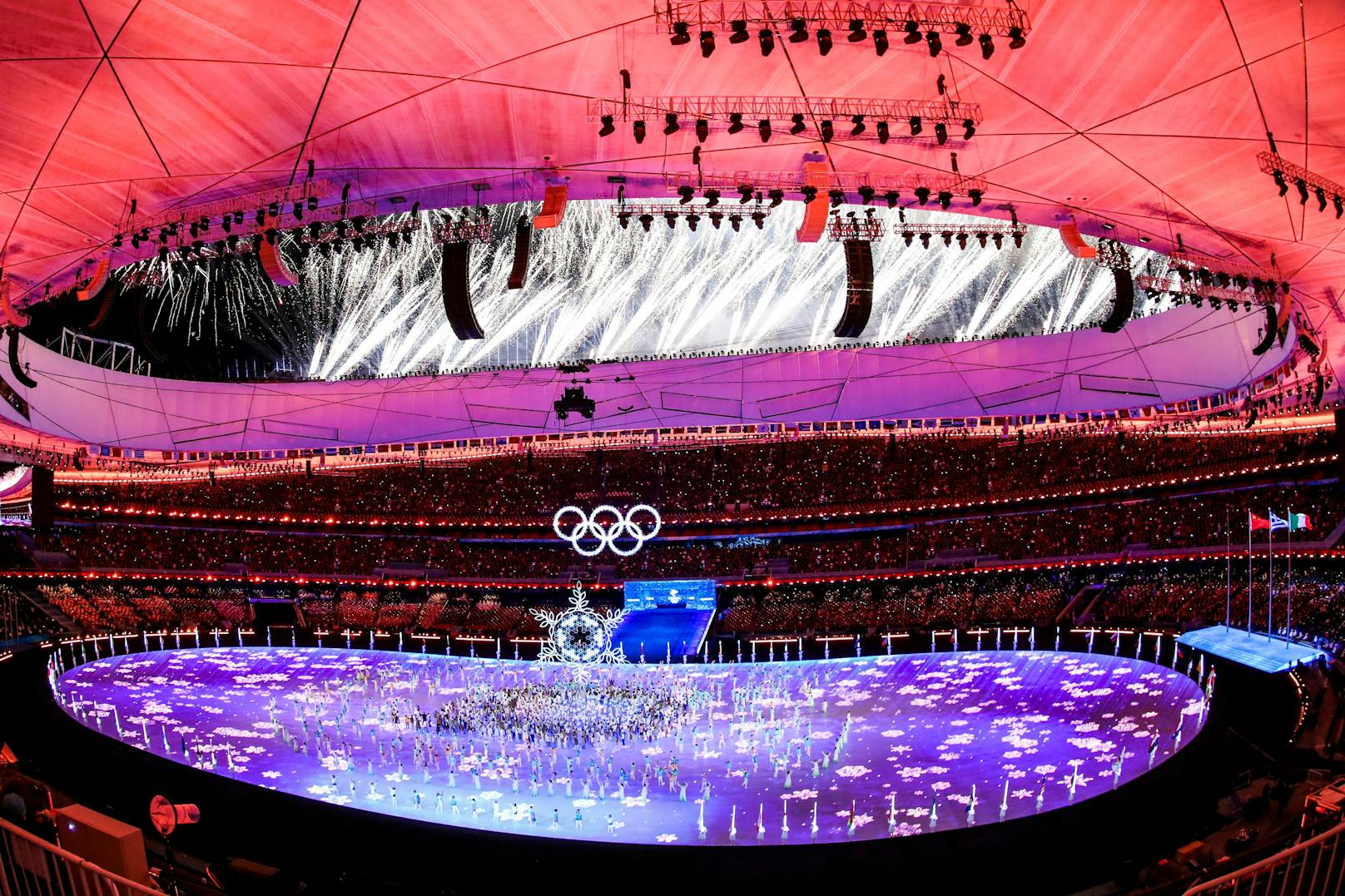 Die pompöse Schlussfeier der Olympischen Spiele in Peking - die besten Bilder