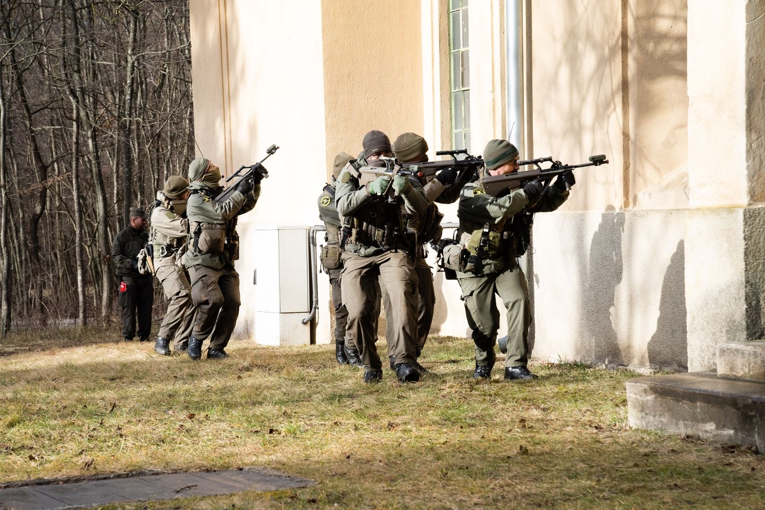 Bilder von der jüngsten Übung im Kleinkraftwert.