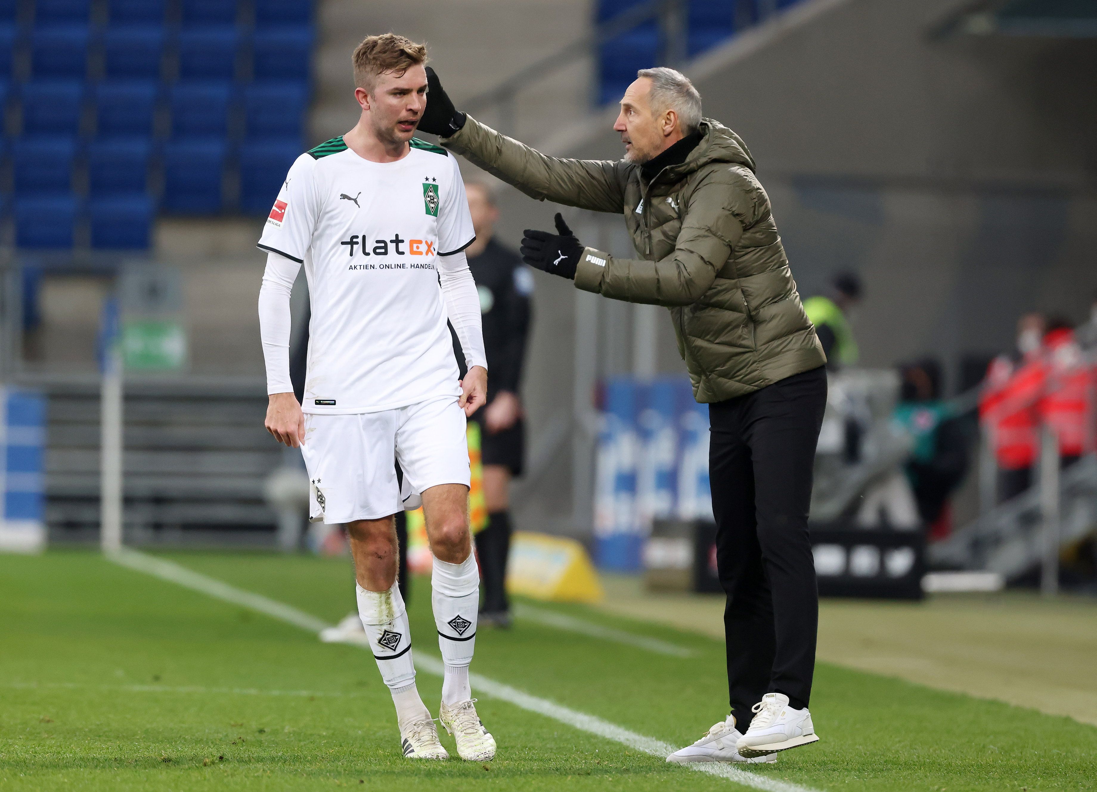 Adi Hütter mit Kramer