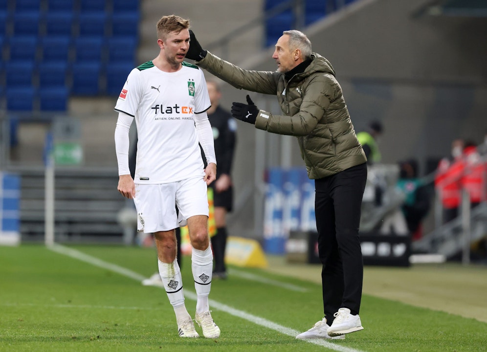 Adi Hütter mit Kramer