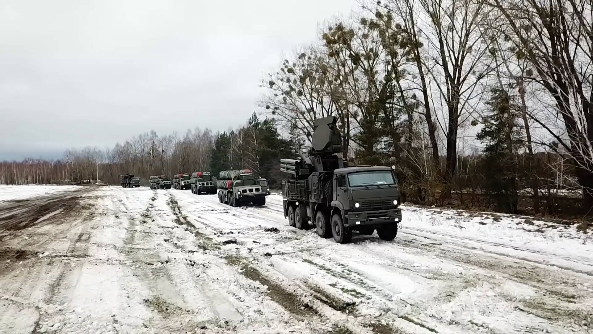 Es wird befürchtet, dass Russland im Zuge des Manövers einen Einmarsch in die Ukraine vorbereitet.