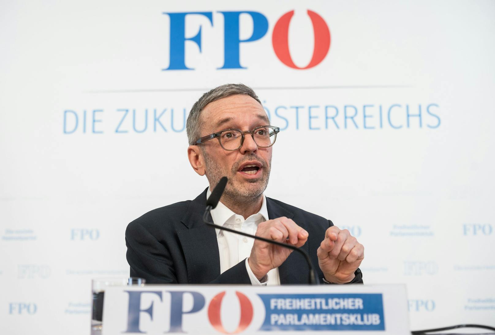FPÖ Herbert Kickl sieht die Regierung im "Tiefschlaf-Modus".&nbsp;