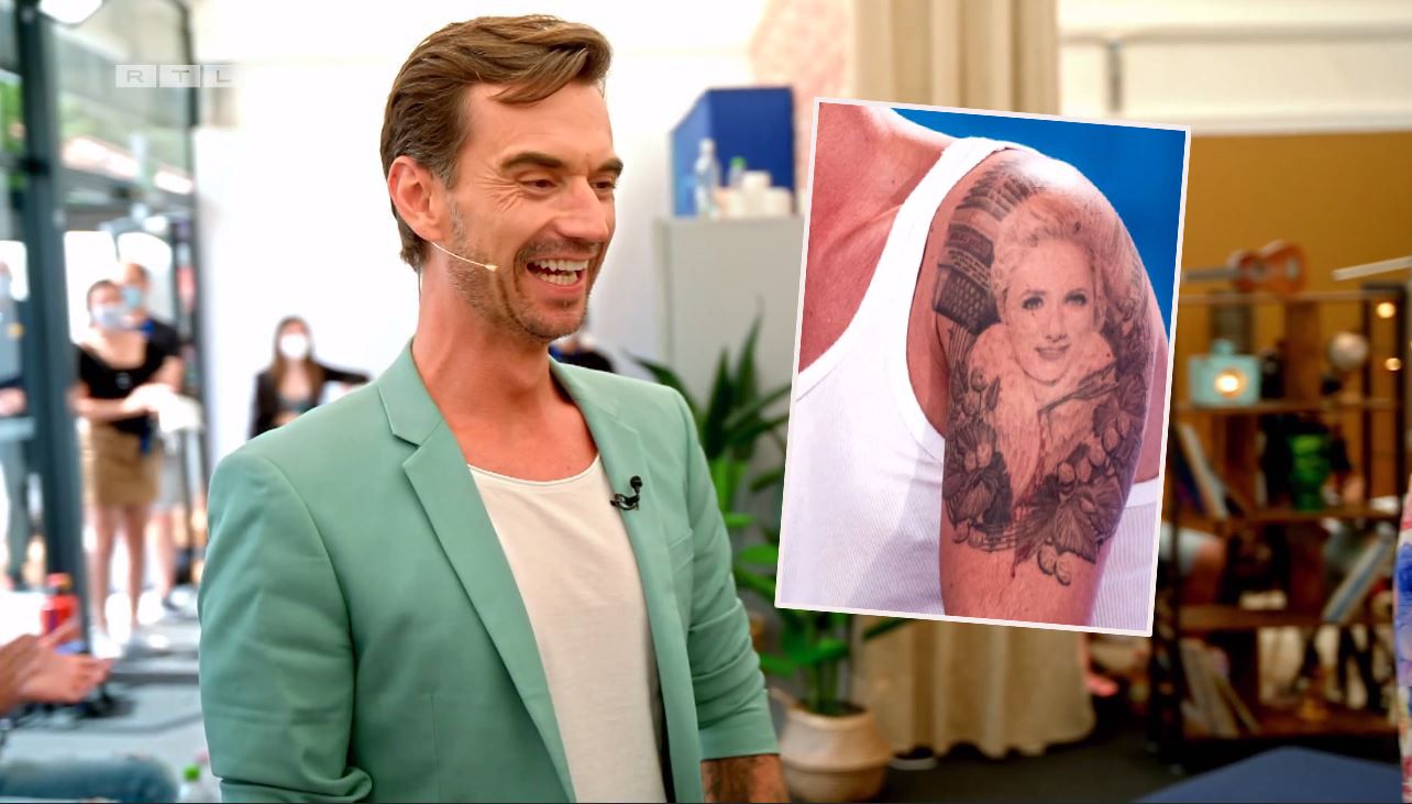 Florian Silbereisen ließ sich das Gesicht seiner Ex Helene Fischer auf den Oberarm tätowieren.&nbsp;