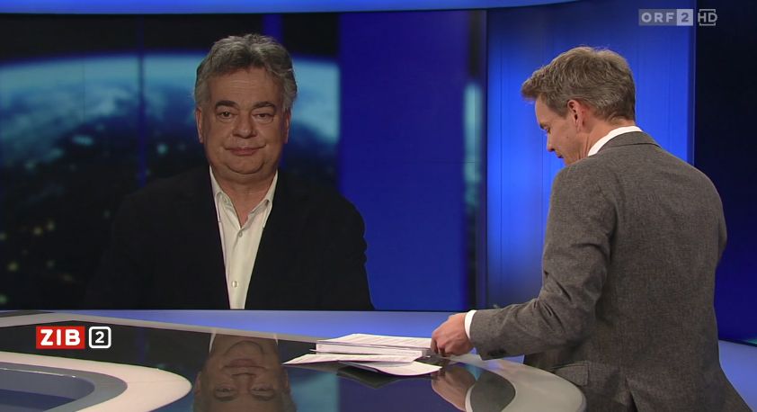 Vizekanzler Werner Kogler in der ZIB2