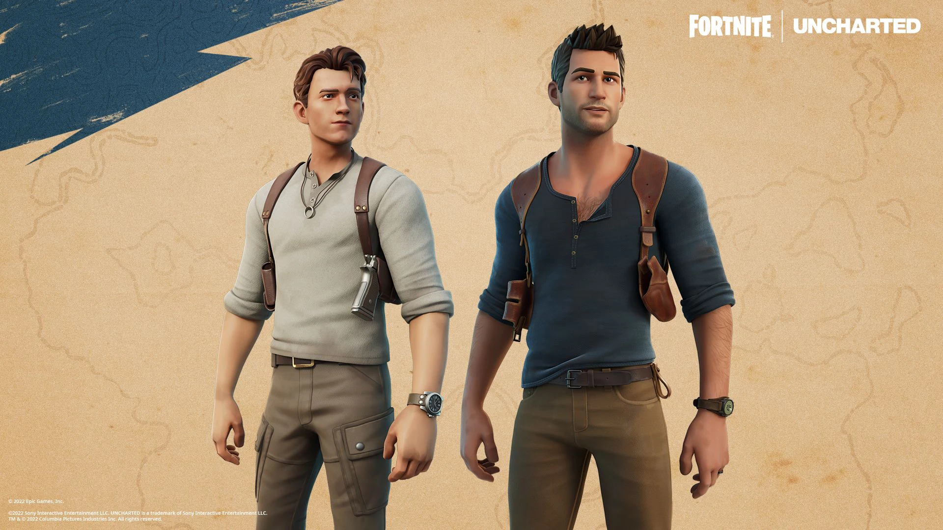 "Fortnite" setzt nun neu auf die "Uncharted"-Charaktere.