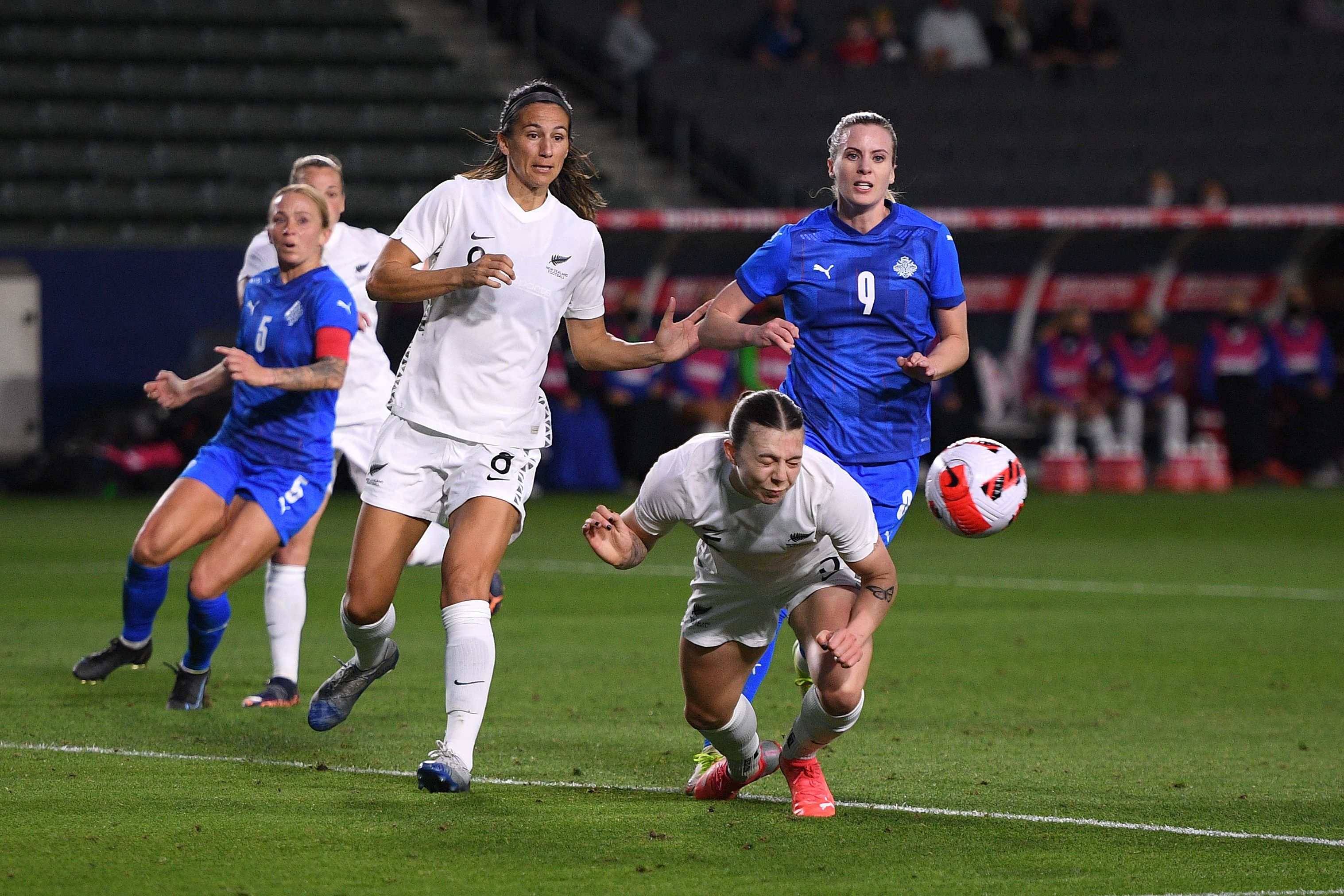 Meikayla Moore erzielte gleich drei Eigentore gegen die USA.