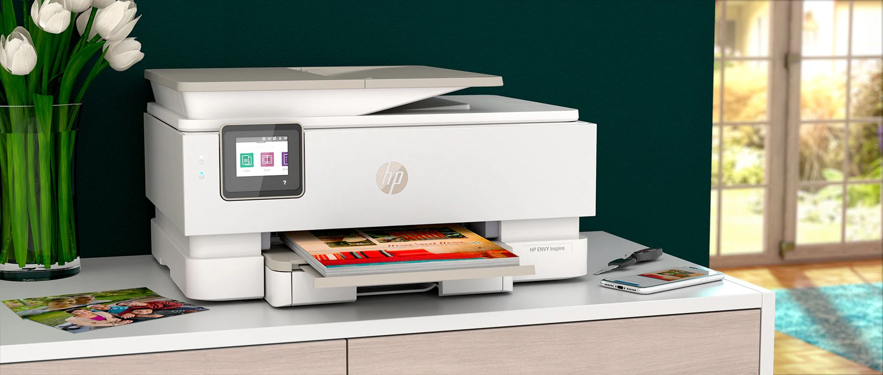 HP stellt ENVY Inspire (Bild) und LaserJet Modelle der 100er Serie vor.
