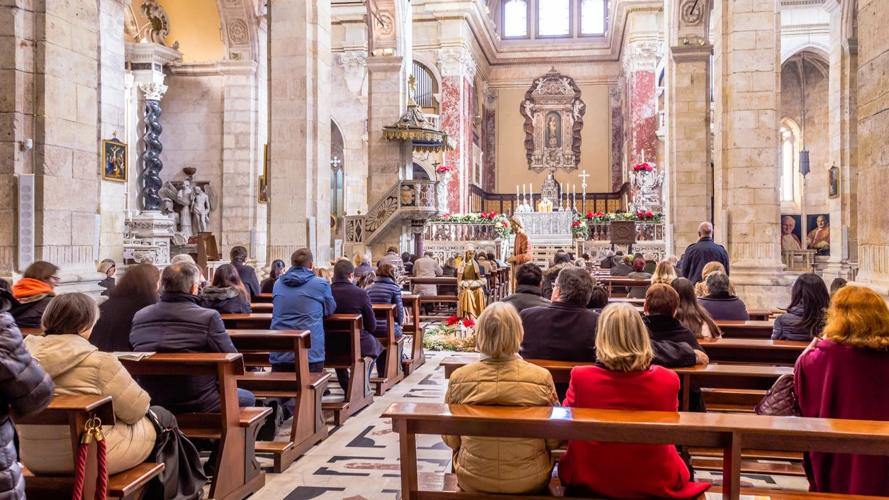 Der Vorfall passierte während eines Gottesdienstes.