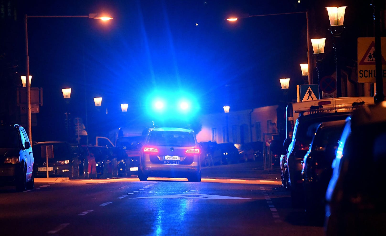 Die Polizei eilte in der Nacht zum Sonntag in die Grazer Innenstadt.&nbsp;