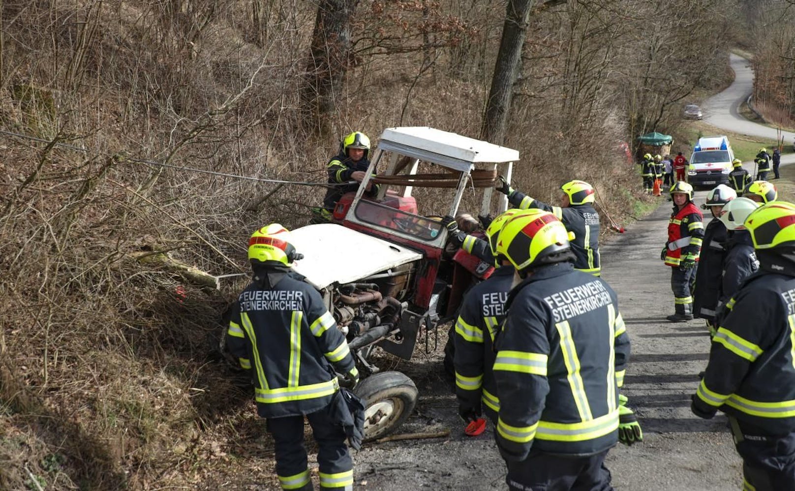 Zwei Feuerwehren waren im Einsatz