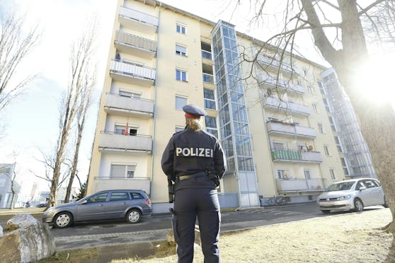 In diesem Wohnblock kam es im Februar zu dem Gewaltdelikt in Graz. 