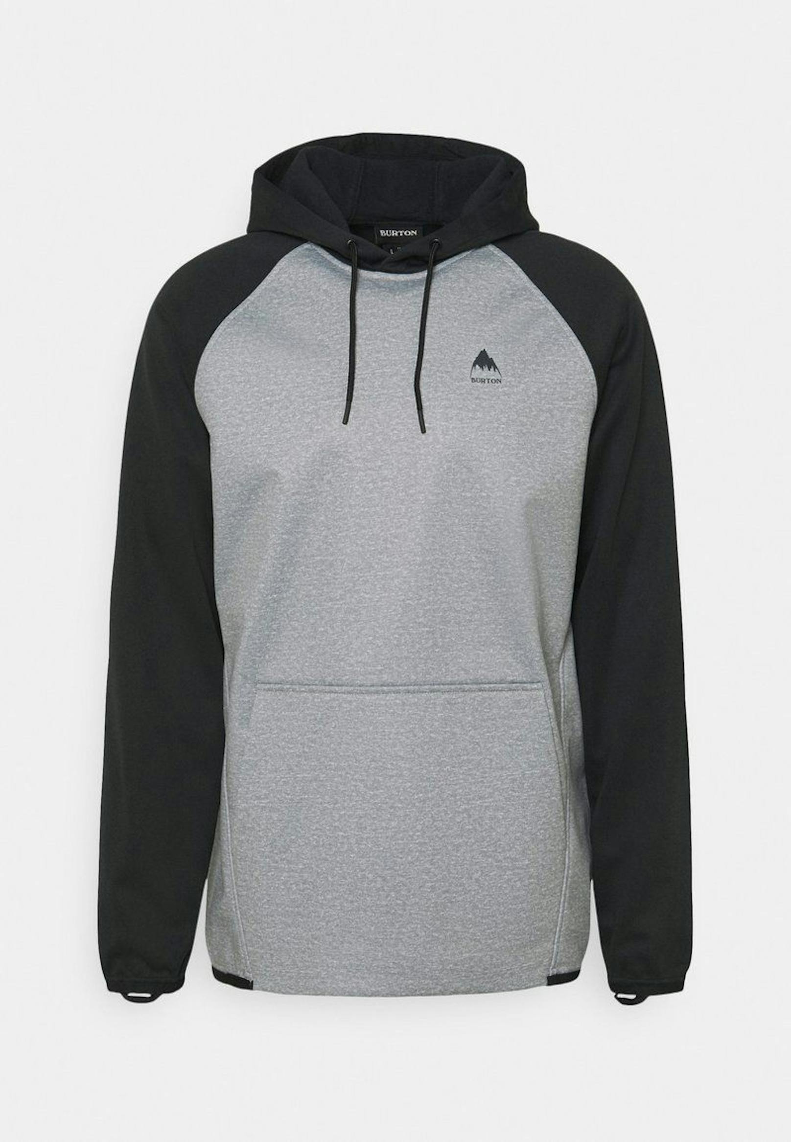 CROWN - Kapuzenpullover von Burton: <strong><a target="_blank" href="https://www.zalando.at/burton-crown-kapuzenpullover-grey-b1742g01h-c11.html">Im Zalando-Shop um € 76,45 zu haben</a></strong>.