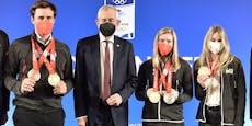 Olympia-Held Mayer sagt Van der Bellen Party-Geheimnis