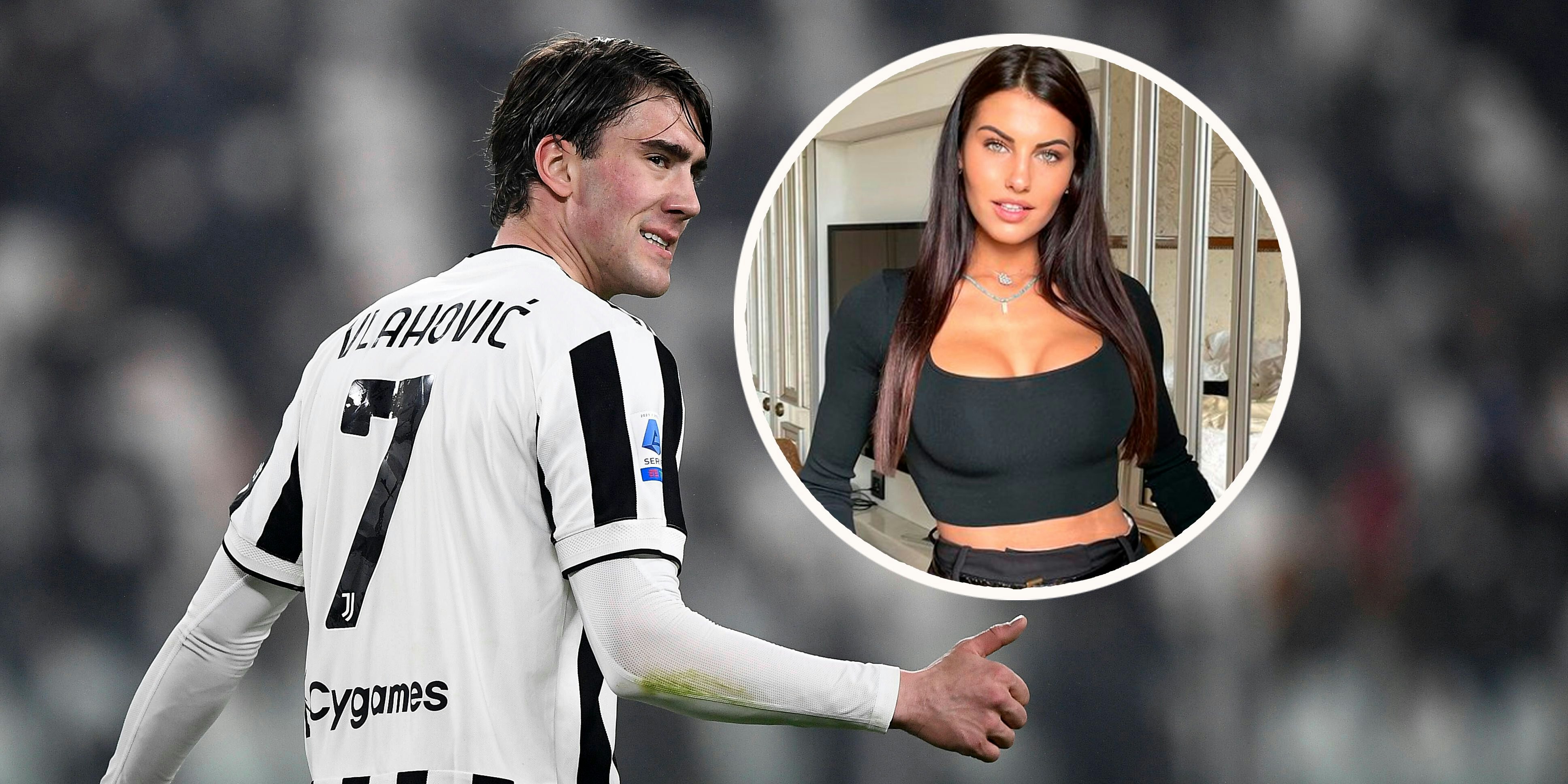 Dusan Vlahovic (l.) und Carolina Stramare
