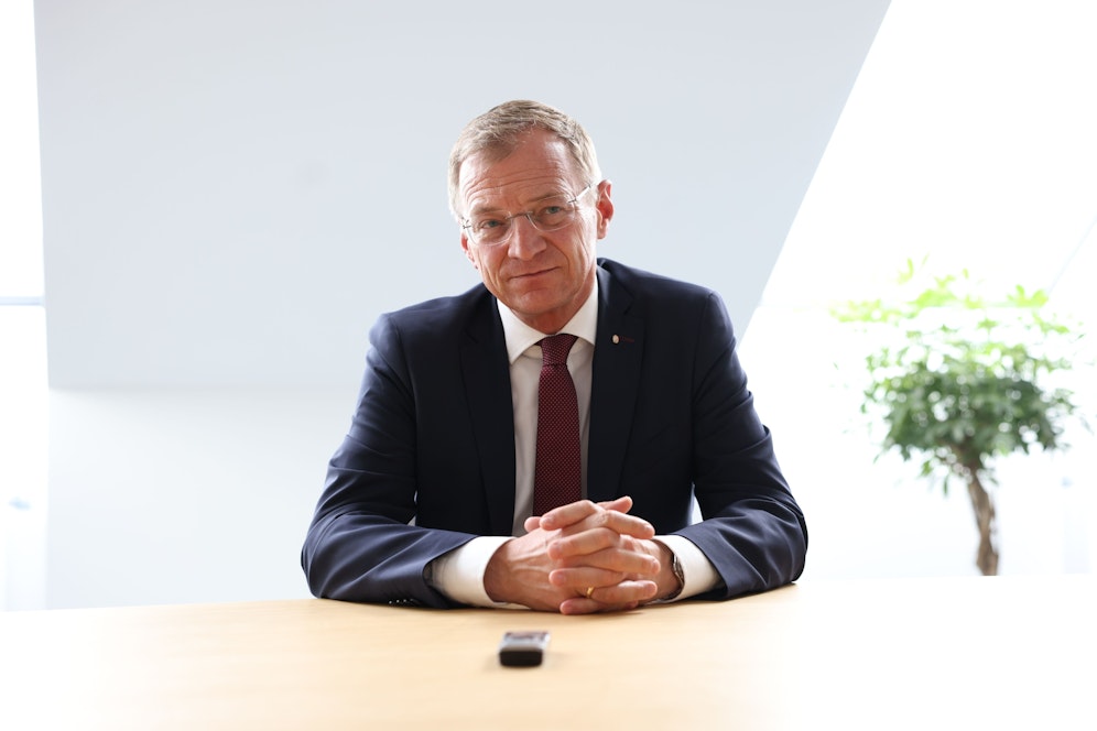 LH Thomas Stelzer arbeitet derzeit von zu Hause aus.