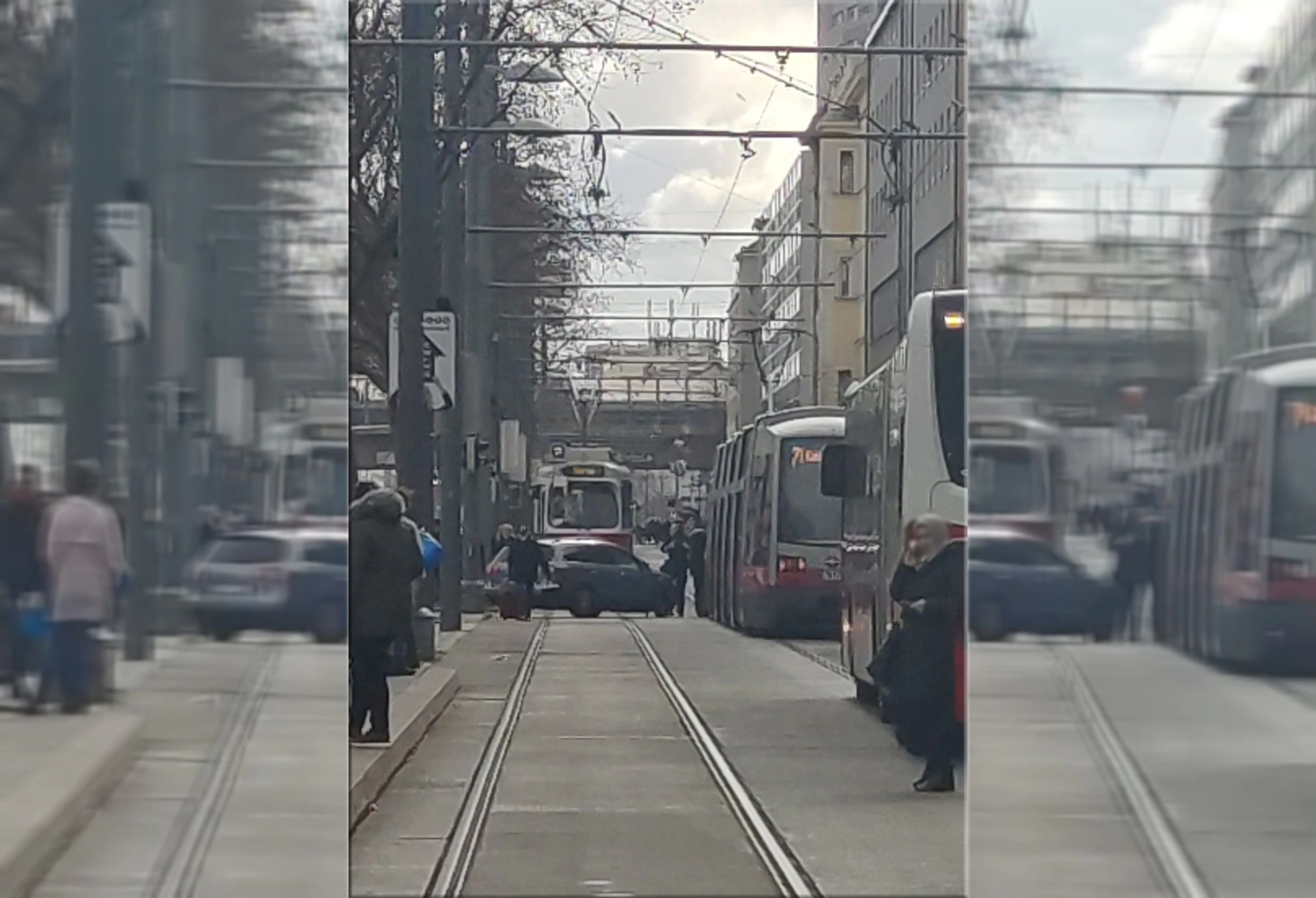 Verkehrsunfall in Wien-Simmering hält Wiener auf