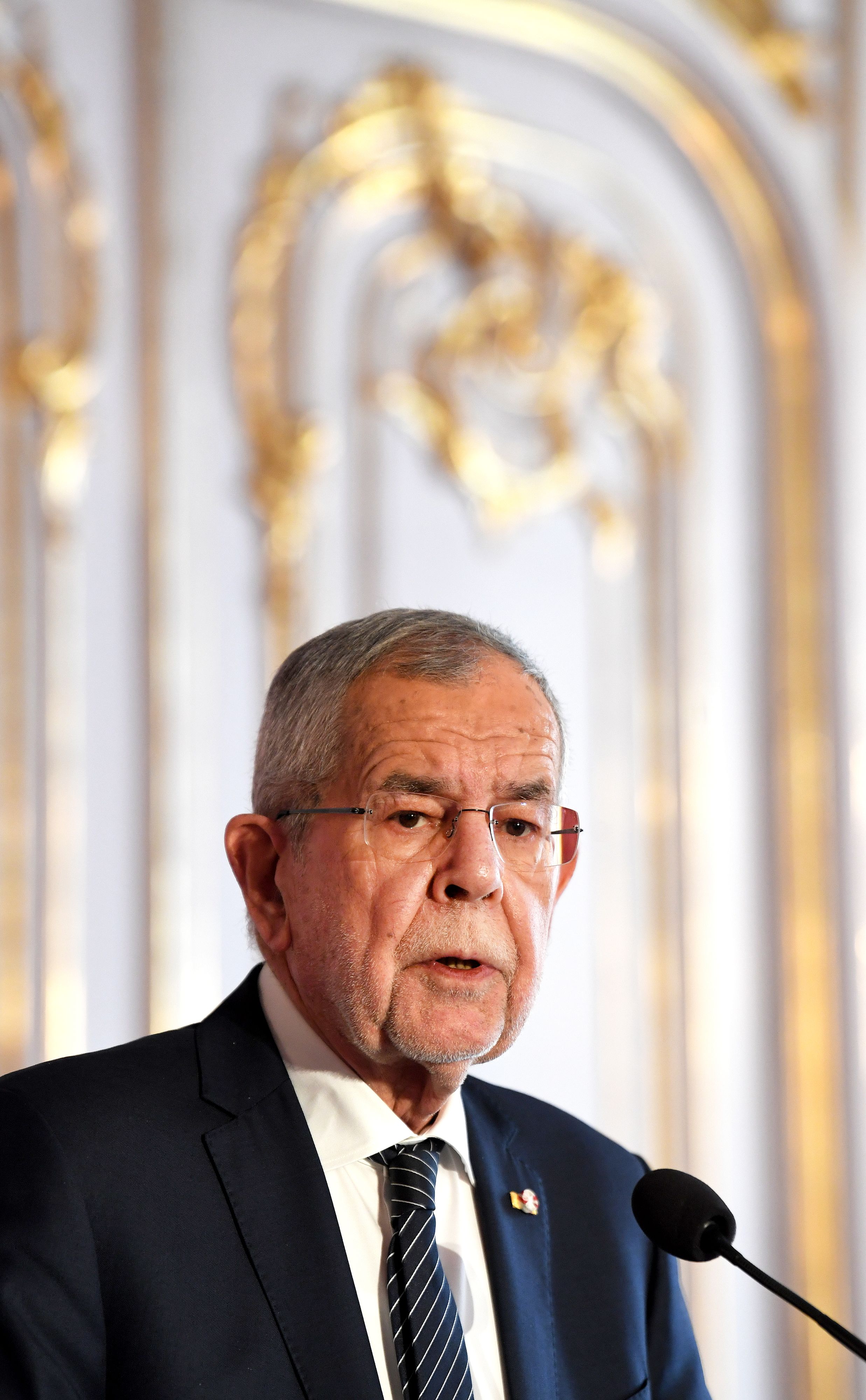 Bundespräsident Alexander Van der Bellen verurteilt den russischen Einmarsch scharf.