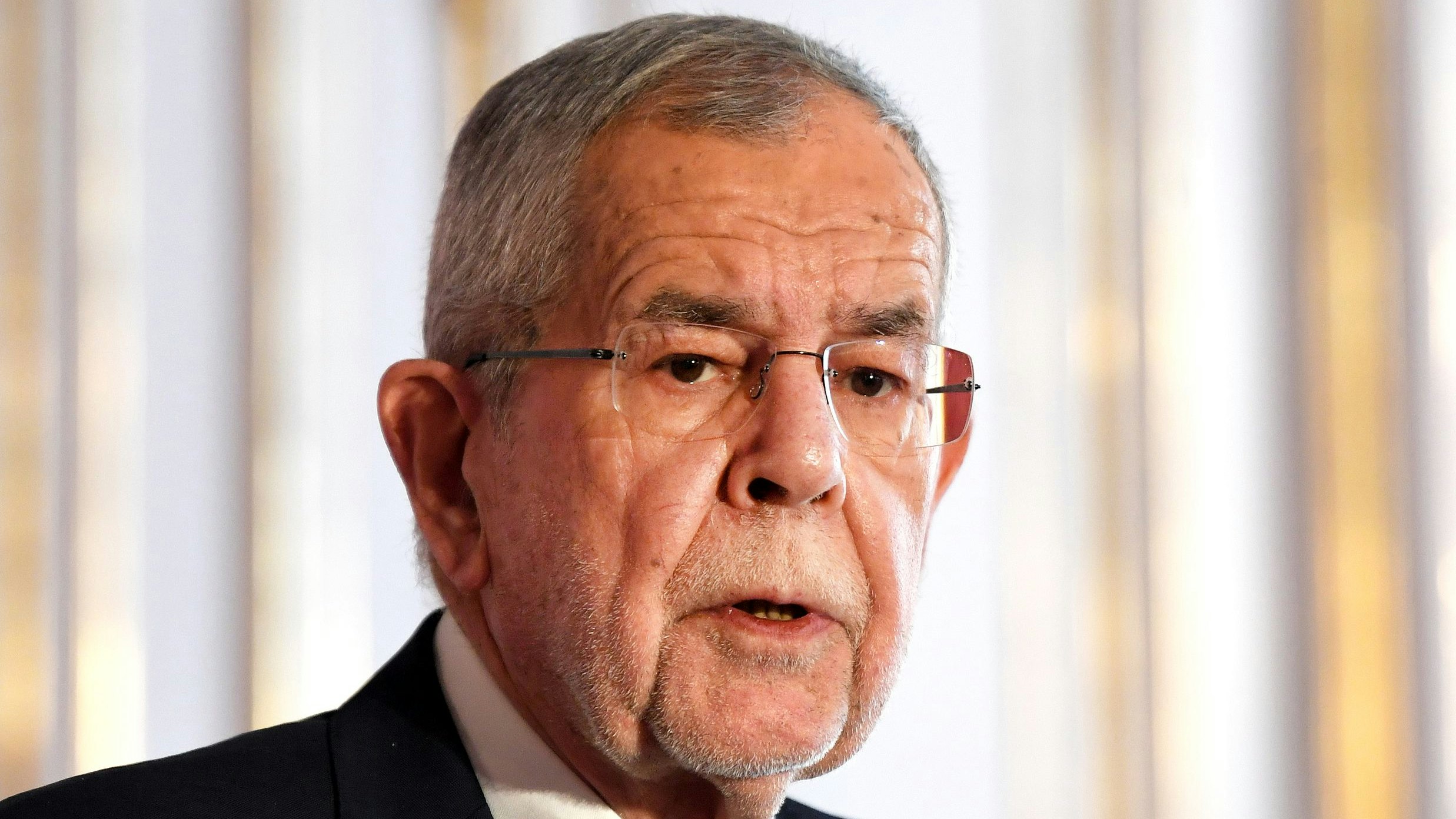 Bundespräsident Alexander Van der Bellen verurteilt den russischen Einmarsch scharf.
