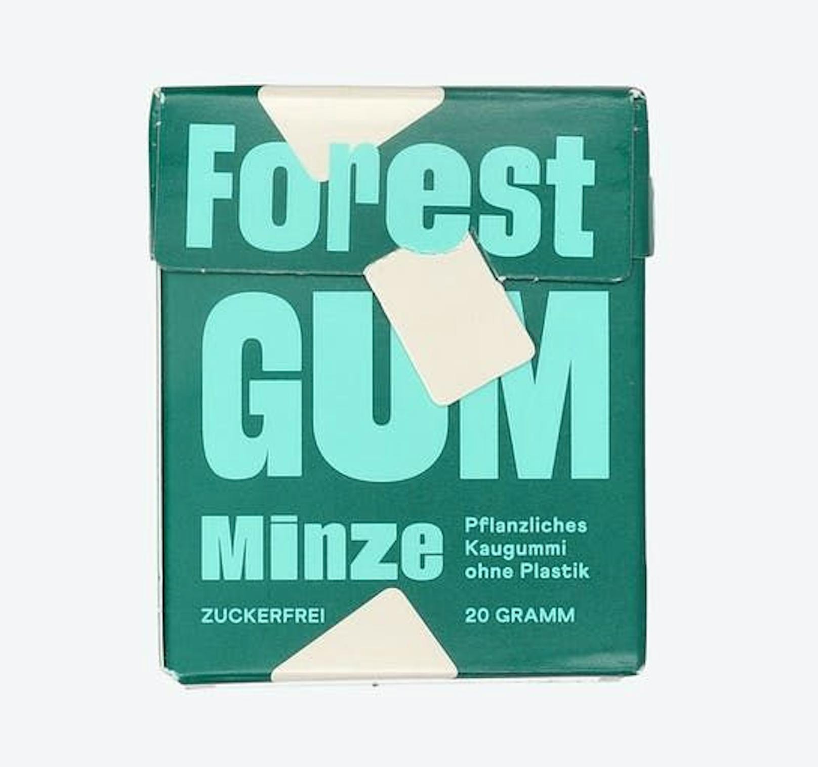 Ein gesundes Kau-Erlebnis bekommst du mit Hilfe von Forest Gum, denn diese Marke verzichtet auf Zucker und künstliche Aromen.