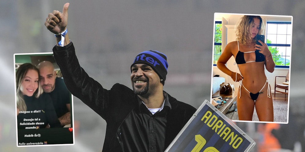 Adriano zeigt sich im Netz erstmals mit seiner Freundin Ceu Oliveira.