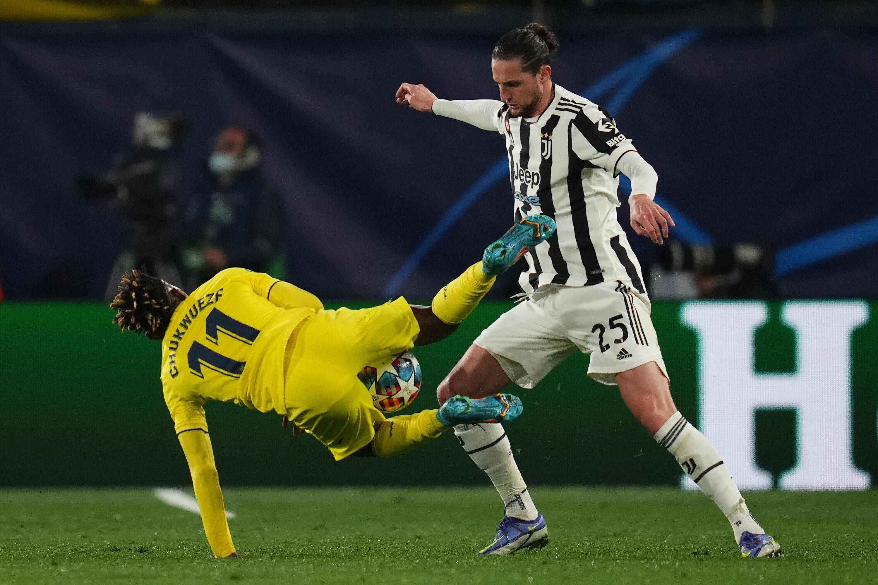 Adrien Rabiot gegen Samu Chukwueze.