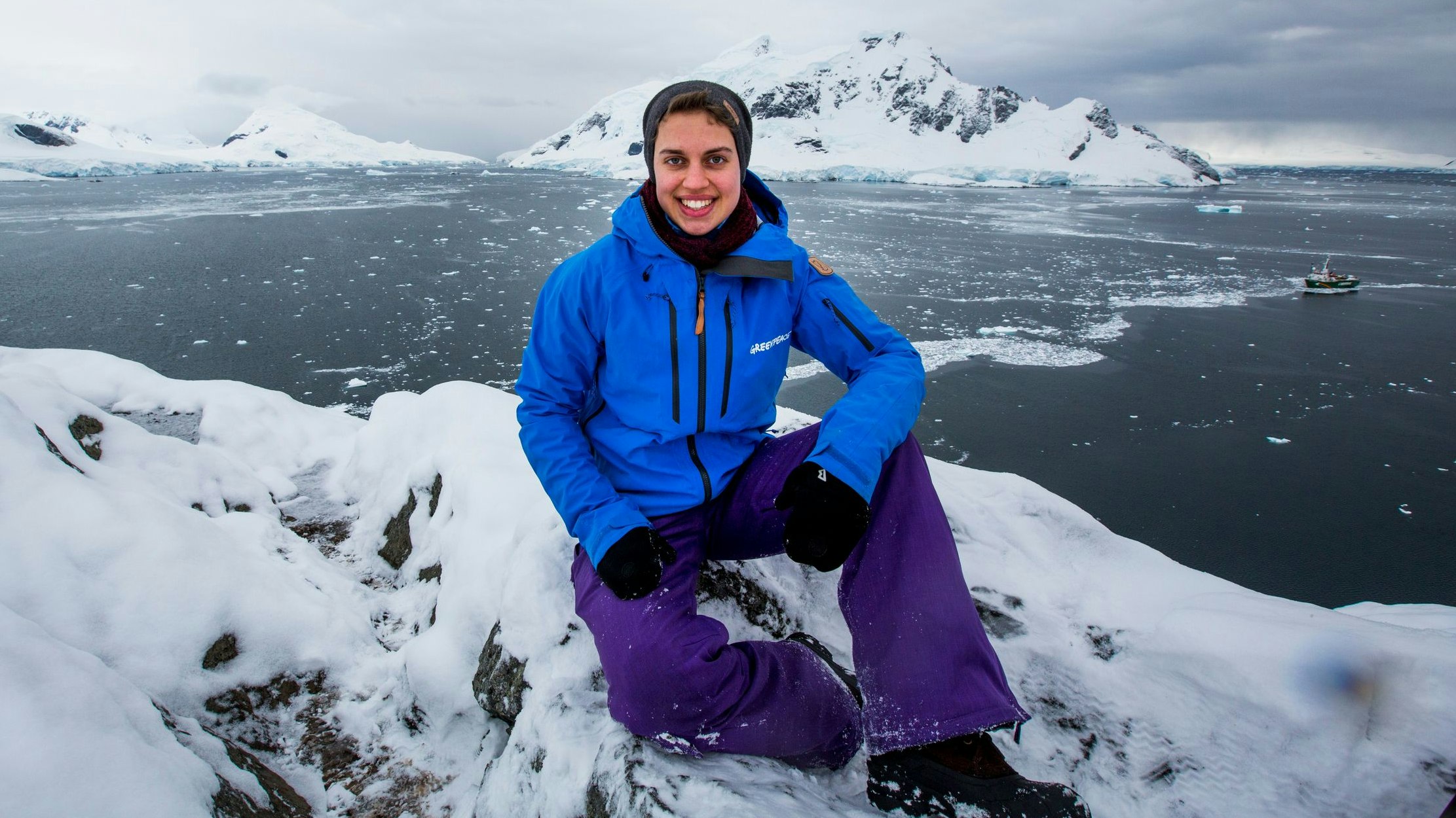 Sarah Scharf explores the fragile environment of Paradise Bay, in the Antarctic. An international Greenpeace team is on an expedition to document the Antarctic’s unique wildlife, to strengthen the proposal to create the largest protected area on the planet, an Antarctic Ocean Sanctuary.
