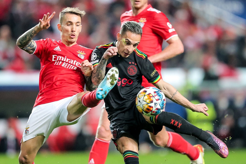 Ajax verspielt den Sieg bei Benfica