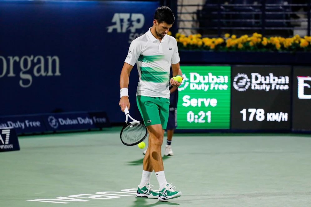 Novak Djokovic ist in Dubai gescheitert. 