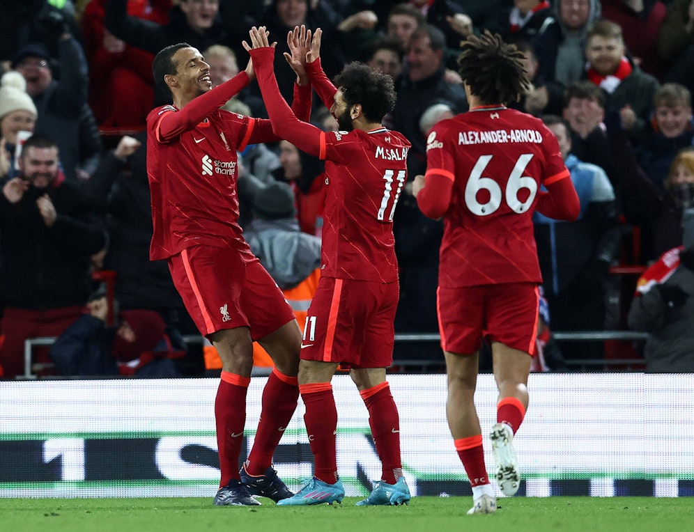 Liverpool siegt gegen Leeds