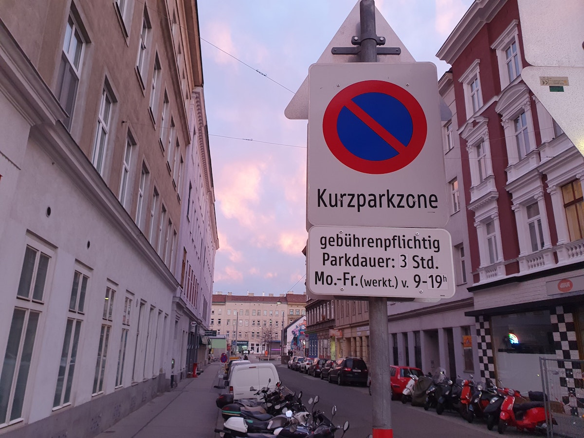 Aufnahme einer Kurzparkzone im 16. Bezirk in Wien