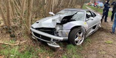 Mechaniker  schrottet 100.000-€-Ferrari bei Probefahrt
