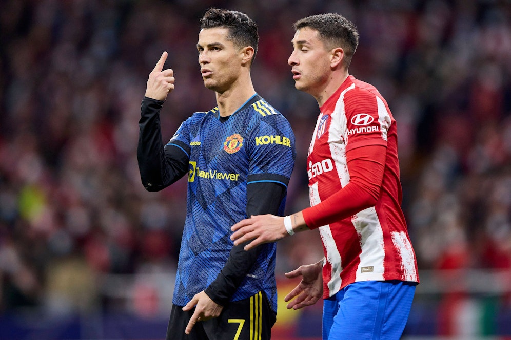 Ronaldo holt mit United ein 1:1 bei Atletico