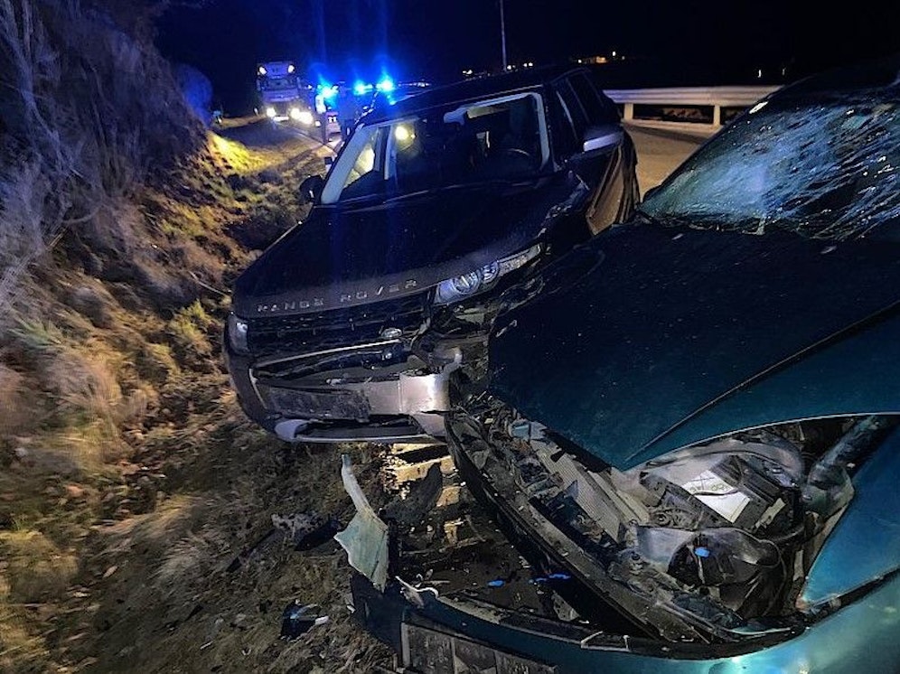 Ausgelöst hat den Unfall ein Übehohlmanöver