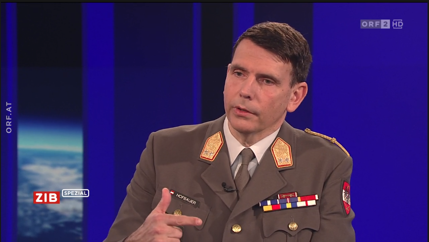 Militärexperte Günter Hofbauer sprach am Donnerstag von einem 