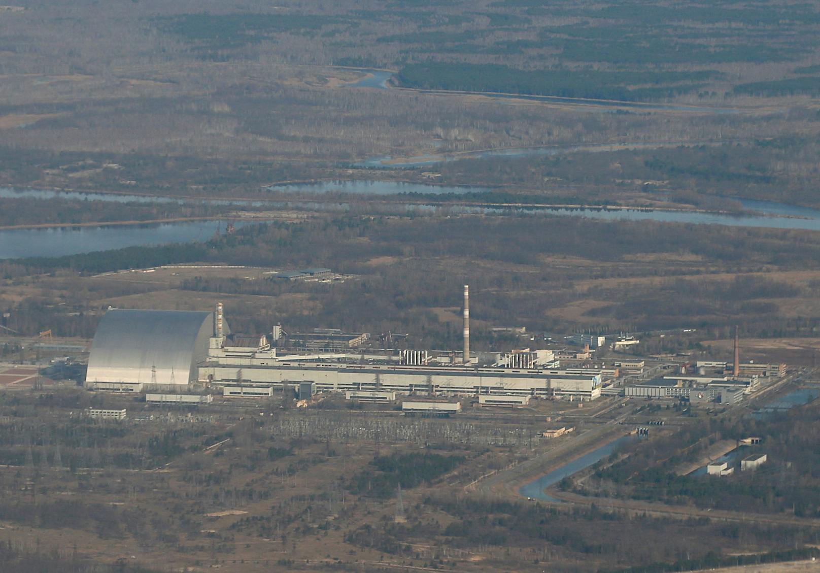 Das russische Militär hat die Atomruine Tschernobyl eingenommen...