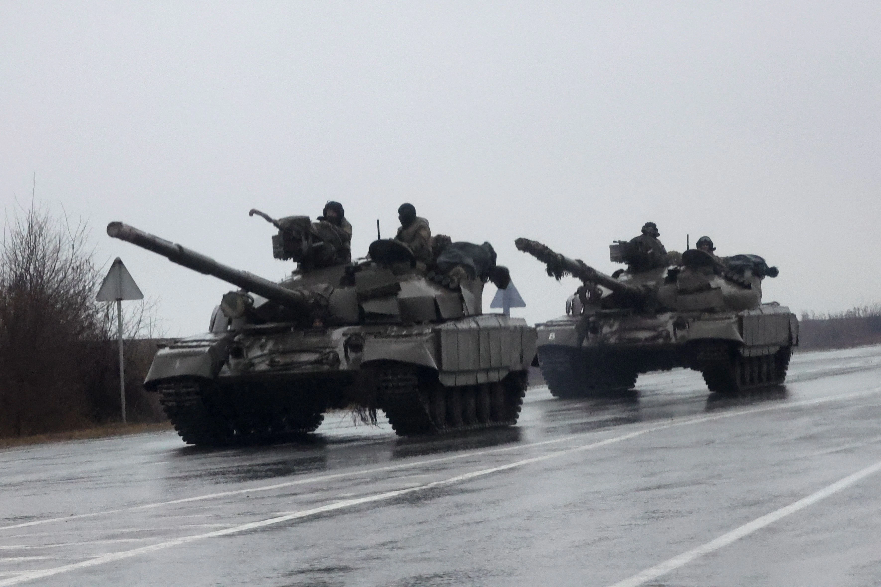 Panzer in Mariupol