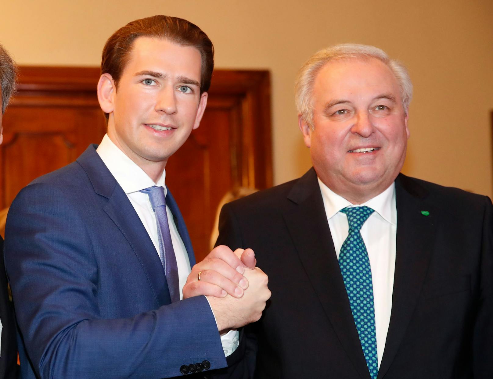 Hermann Schützenhöfer nutzte 2019 den Rückenwind des Erfolges von Sebastian Kurz, danach trennten sich jedoch die Wege der beiden ÖVP-Politiker. 