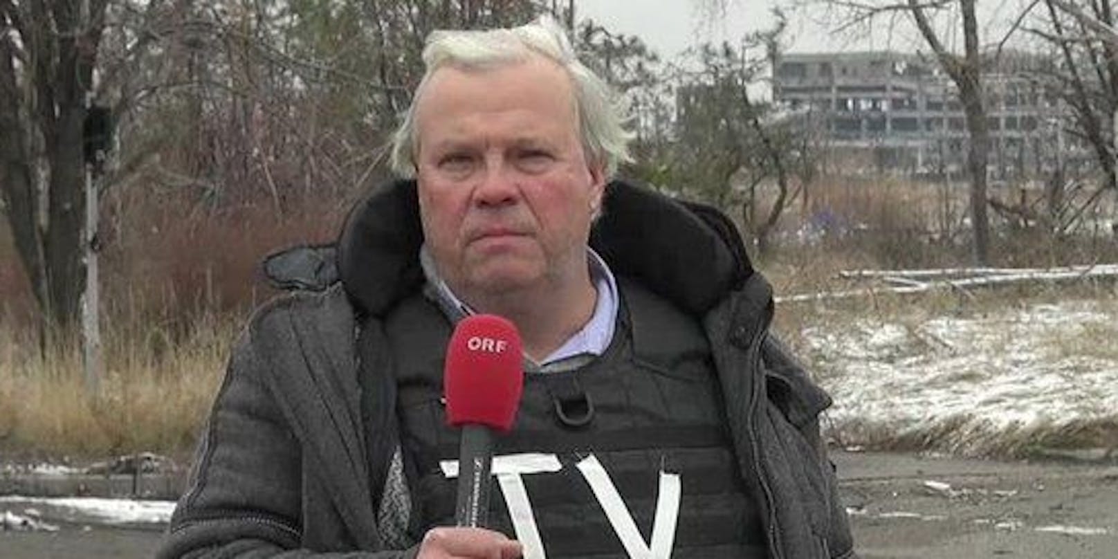 Christian Wehrschütz ist nach wie vor als ORF-Korrespondent in der Ukraine.
