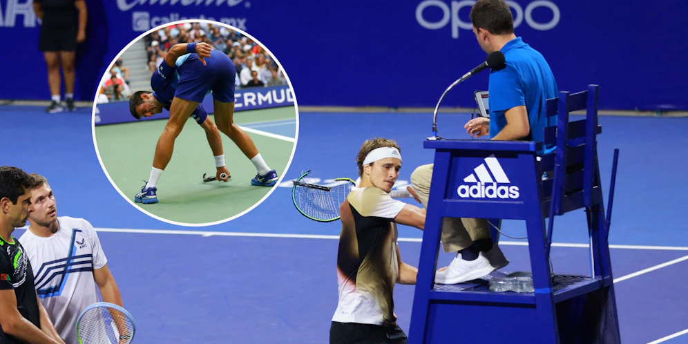 Alexander Zverev attackierte den Schiedsrichter. Jetzt spricht Novak Djokovic.