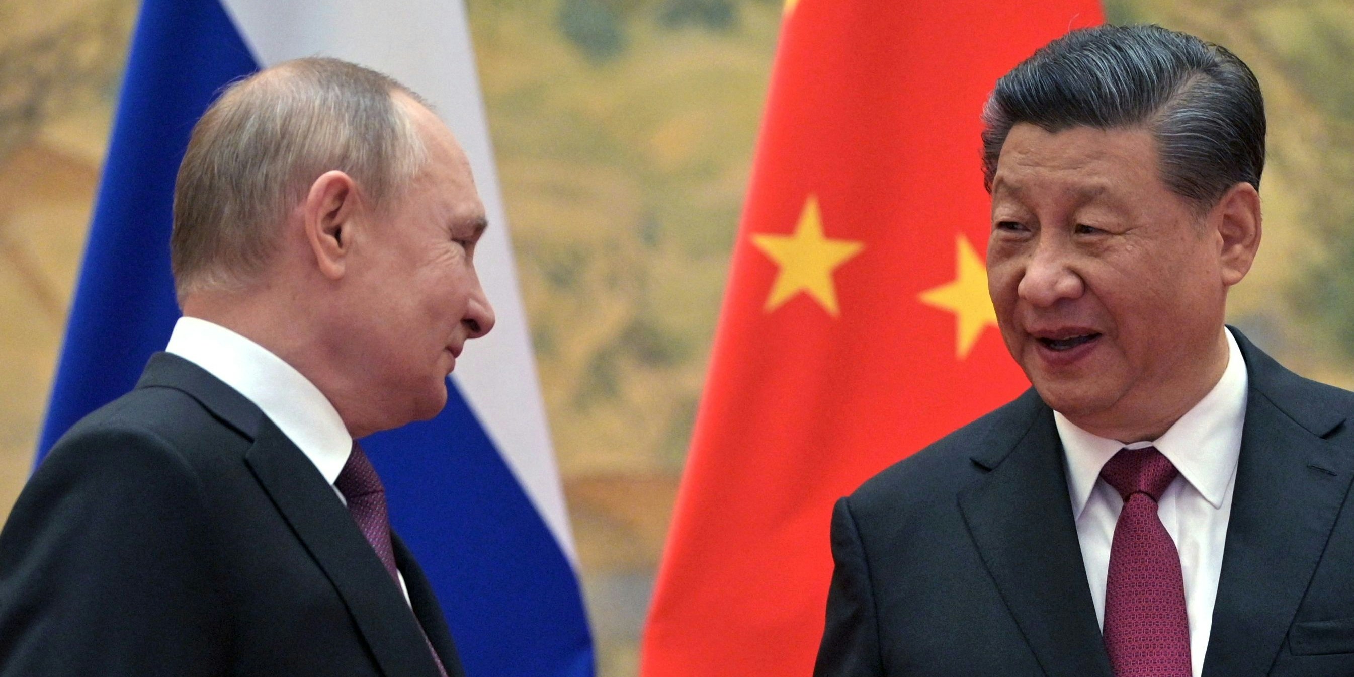 Verstehen sich gut: Wladimir Putin und  Xi Jinping bei einem Treffen am 4. Februar 2022.