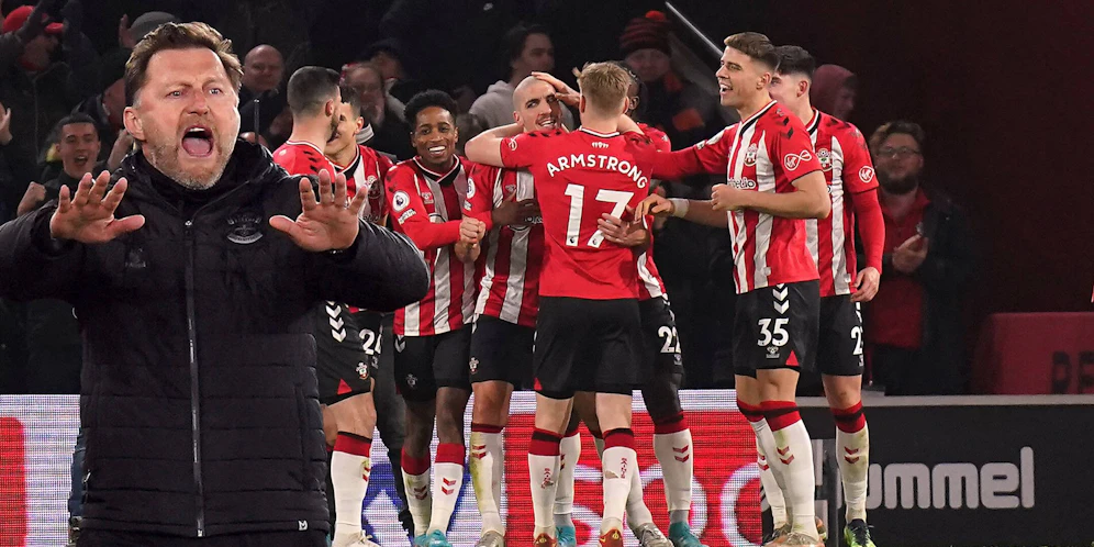 Ralph Hasenhüttel dirigiert Southampton zum Heimsieg.