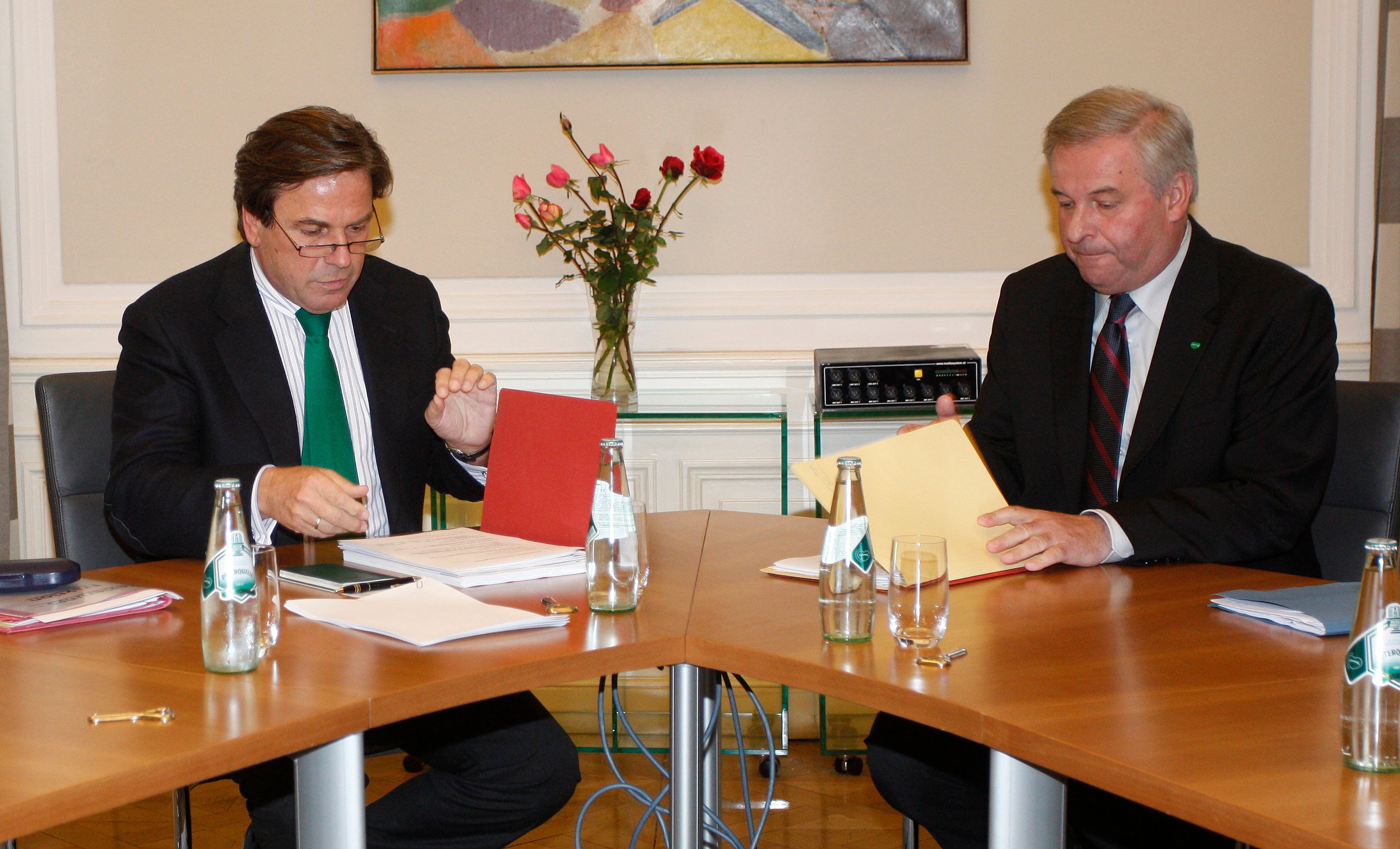 Mit dem ehemaligen SPÖ-Landeshautmann Franz Voves startete Hermann Schützenhöfer 2010 eine Reformpartnerschaft.