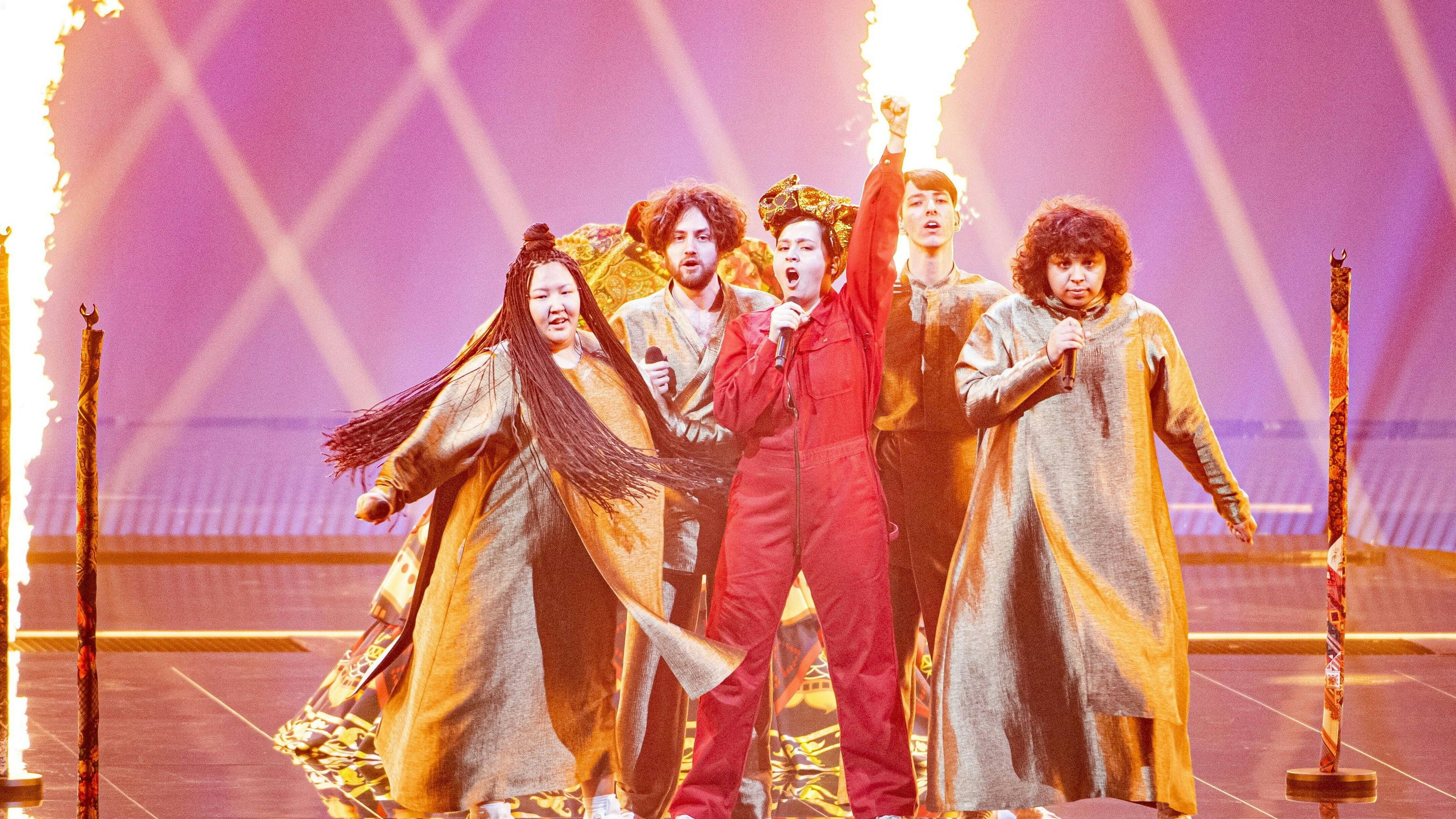 Russland beim ESC im Jahr 2021 in Rotterdam