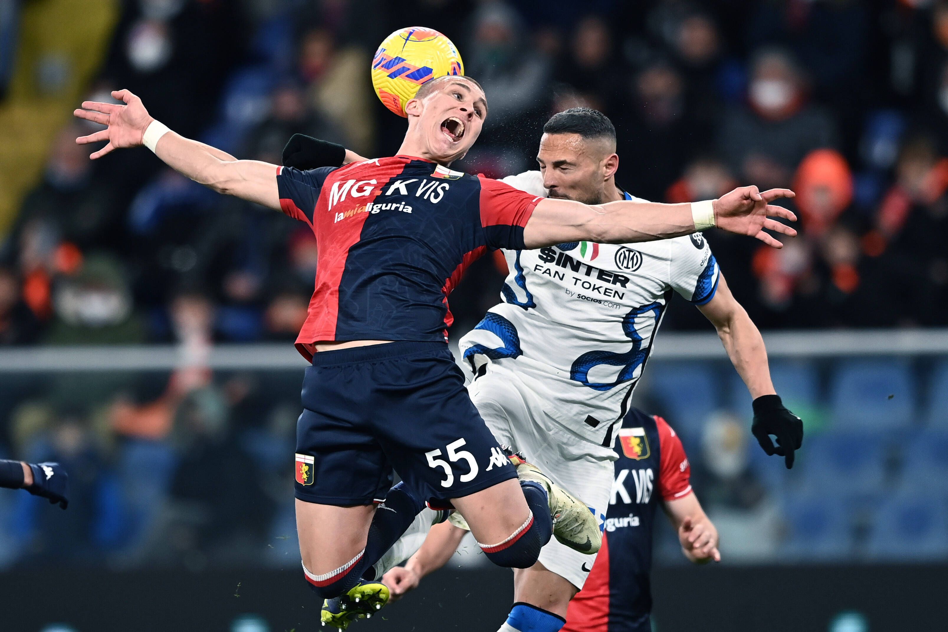 Genua ringt Inter ein Remis ab.