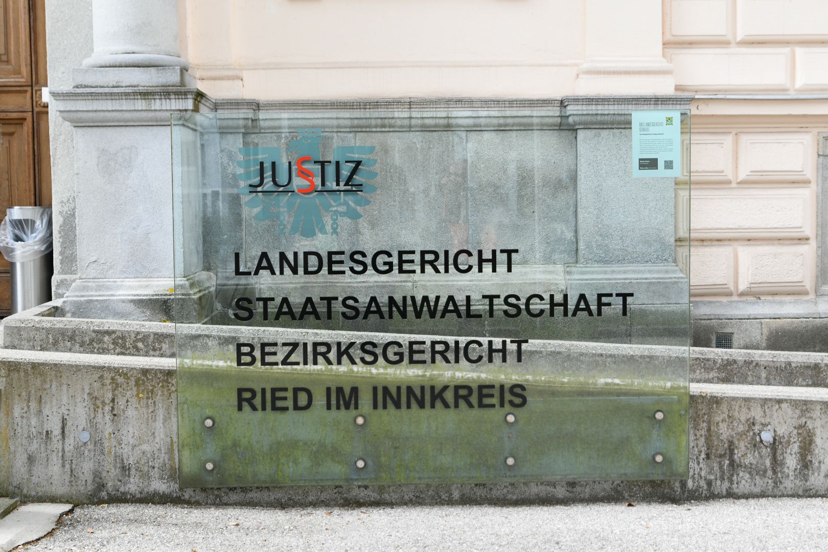 Das Landesgericht in Ried. 