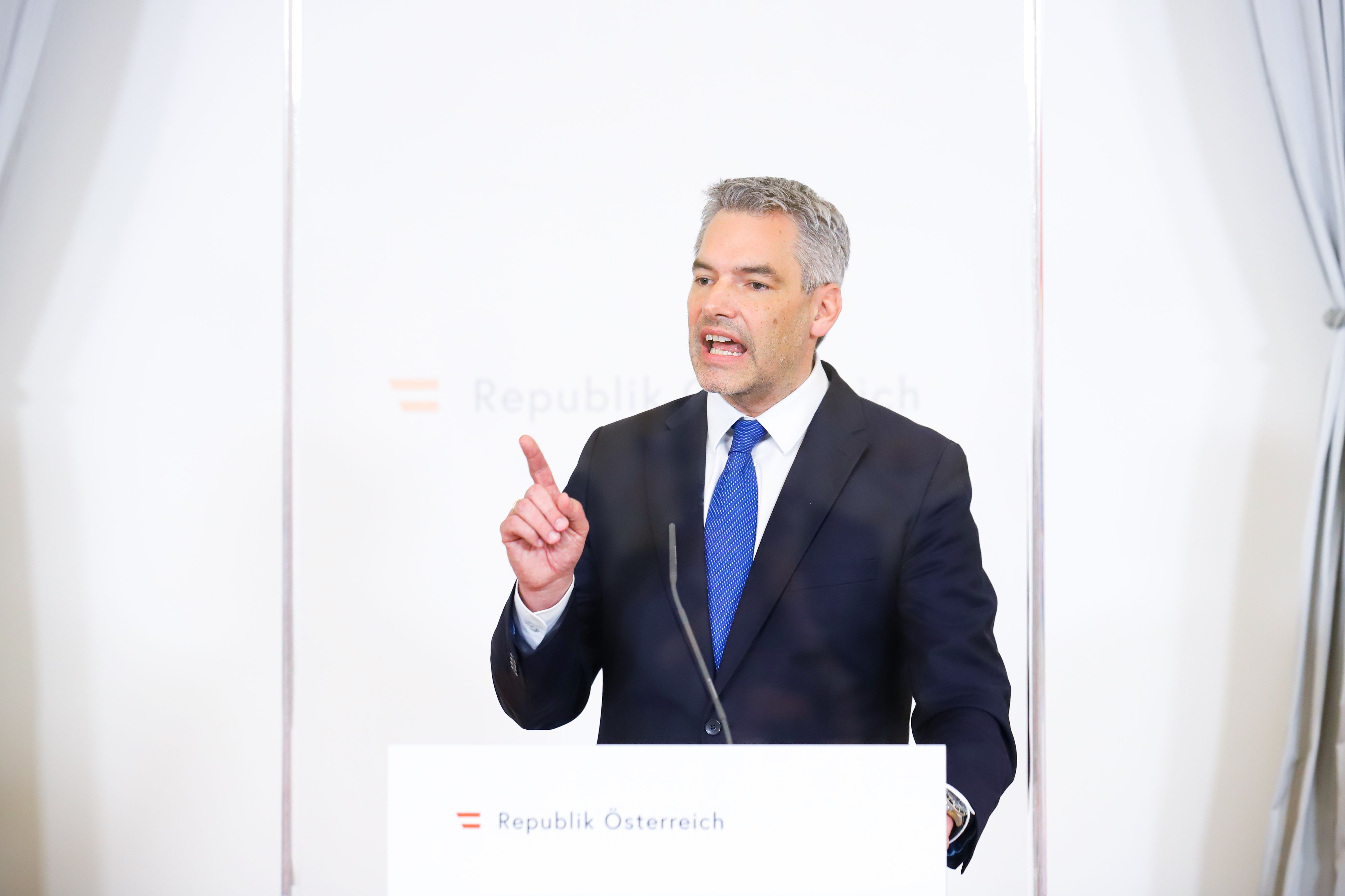 Bundeskanzler Karl Nehammer.