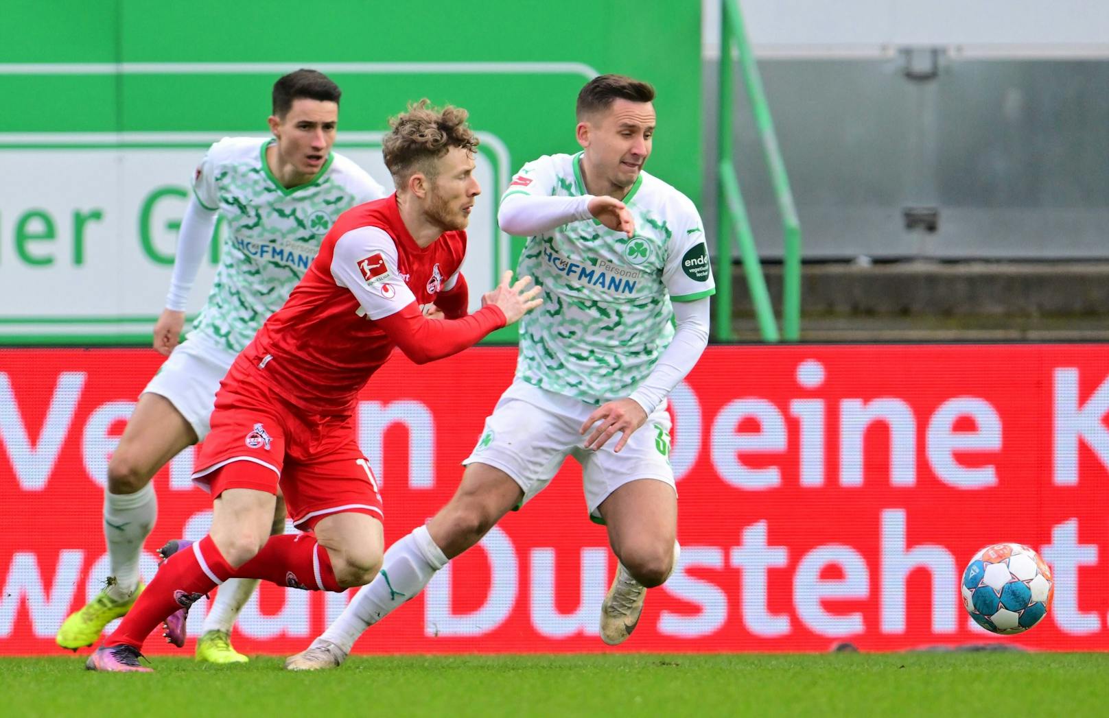 Florian Kainz gegen Greuther Fürth. 