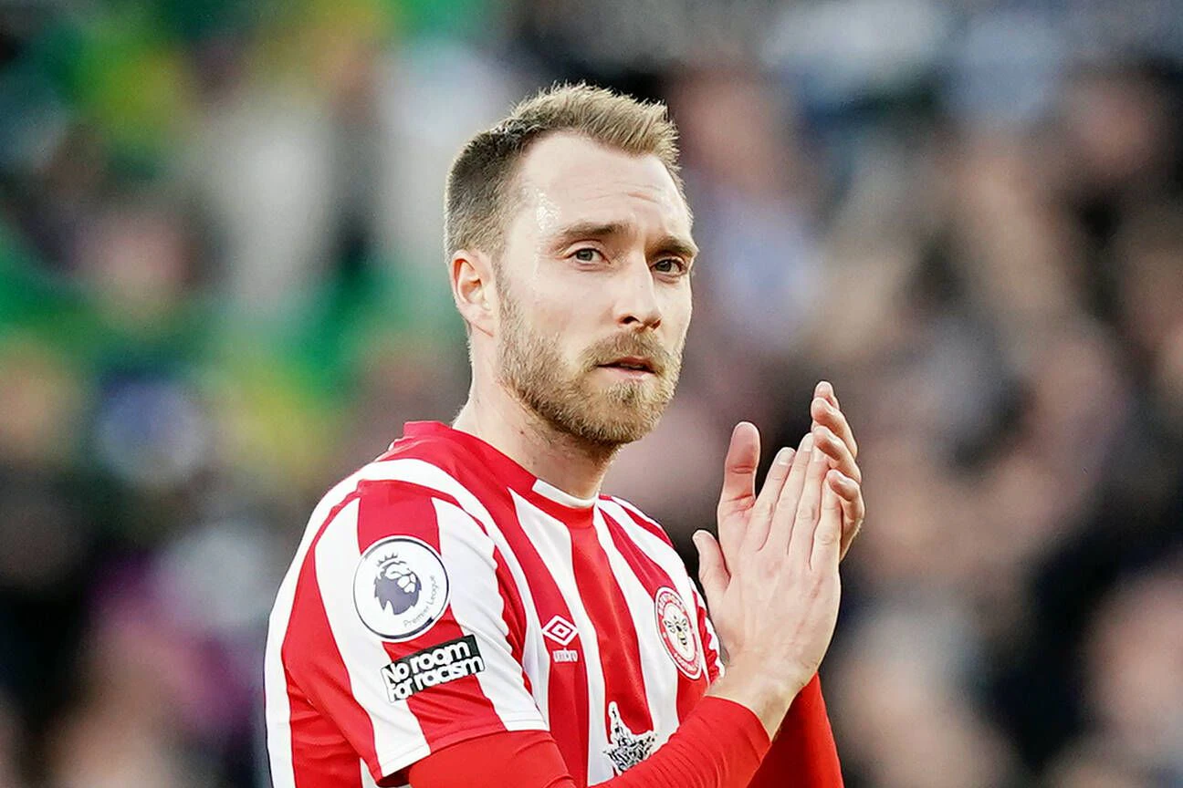 Christian Eriksen hat sein Comeback im Profifußball gegeben. 